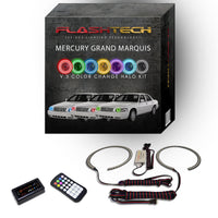 Mercury Grand Marquis V.3 Fusion Color Change LED Halo Headlight Kit 2006-2011