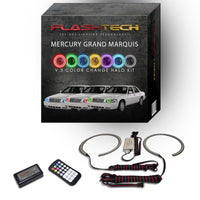 Mercury Grand Marquis V.3 Fusion Color Change LED Halo Headlight Kit 2006-2011