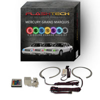 Mercury Grand Marquis V.3 Fusion Color Change LED Halo Headlight Kit 2006-2011