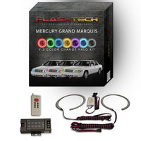 Mercury Grand Marquis V.3 Fusion Color Change LED Halo Headlight Kit 2006-2011