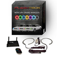 Mercury Grand Marquis V.3 Fusion Color Change LED Halo Headlight Kit 2006-2011