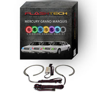 Mercury Grand Marquis V.3 Fusion Color Change LED Halo Headlight Kit 2006-2011