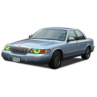 Mercury Grand Marquis ColorChase LED Halo Headlight Kit 1998-2002