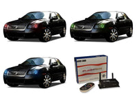 Mercury Milan V.3 Fusion Color Change LED Halo Headlight Kit 2006-2009