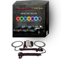 Mercury Milan V.3 Fusion Color Change LED Halo Headlight Kit 2006-2009