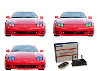 Mitsubishi 3000GT V.3 Fusion Color Change LED Halo Headlight Kit 1994-1998