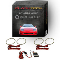 Mitsubishi 3000GT White LED Halo Headlight Kit 1994-1998
