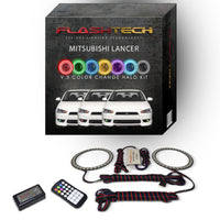 Mitsubishi Lancer V.3 Fusion Color Change LED Halo Fog Light Kit 2008-2016