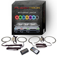 Mitsubishi Lancer V.3 Fusion Color Change LED Halo Headlight Kit 2008-2016