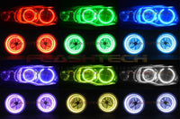 Mitsubishi Lancer V.3 Fusion Color Change Headlight & LED Halo Fog Light Kit 2008-2016