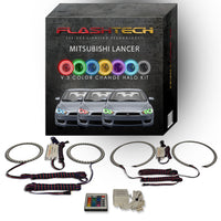 Mitsubishi Lancer V.3 Fusion Color Change LED Halo Headlight Kit 2008-2016