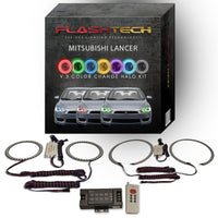 Mitsubishi Lancer V.3 Fusion Color Change LED Halo Headlight Kit 2008-2016