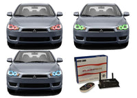 Mitsubishi Lancer V.3 Fusion Color Change LED Halo Headlight Kit 2008-2016