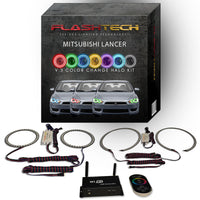 Mitsubishi Lancer V.3 Fusion Color Change LED Halo Headlight Kit 2008-2016