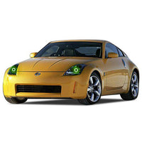 Nissan 350z ColorChase LED Halo Headlight Kit 2003-2005