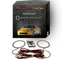 Nissan 350z White LED Halo Headlight Kit 2003-2005