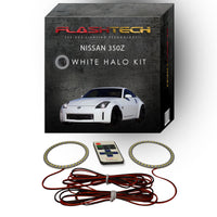 Nissan 350z White LED Halo Headlight Kit 2006-2008