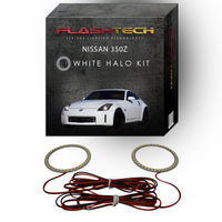 Nissan 350z White LED Halo Headlight Kit 2006-2008