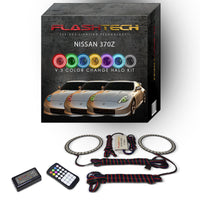 Nissan 370z V.3 Fusion Color Change LED Halo Headlight Kit 2009-2016