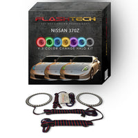 Nissan 370z V.3 Fusion Color Change LED Halo Headlight Kit 2009-2016