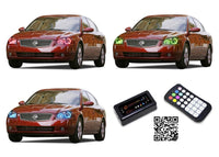 Nissan Altima V.3 Fusion Color Change LED Halo Headlight Kit 2002-2006