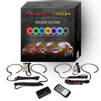 Nissan Altima V.3 Fusion Color Change LED Halo Headlight Kit 2002-2006