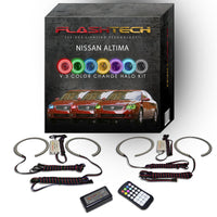 Nissan Altima V.3 Fusion Color Change LED Halo Headlight Kit 2002-2006
