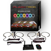 Nissan Altima V.3 Fusion Color Change LED Halo Headlight Kit 2002-2006