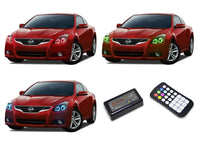 Nissan Altima Coupe V.3 Fusion Color Change LED Halo Headlight Kit 2010-2013