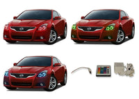 Nissan Altima Coupe V.3 Fusion Color Change LED Halo Headlight Kit 2010-2013