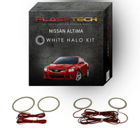 Nissan Altima Coupe White LED Halo Headlight Kit 2010-2013