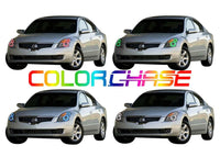 Nissan Altima Sedan ColorChase LED Halo Headlight Kit 2007-2009