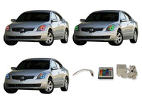 Nissan Altima Sedan V.3 Fusion Color Change LED Halo Headlight Kit 2007-2009