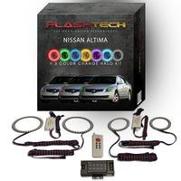 Nissan Altima Sedan V.3 Fusion Color Change LED Halo Headlight Kit 2007-2009
