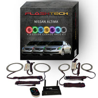 Nissan Altima Sedan V.3 Fusion Color Change LED Halo Headlight Kit 2007-2009
