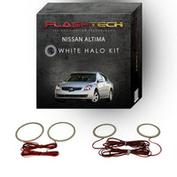 Nissan Altima Sedan White LED Halo Headlight Kit 2010-2012