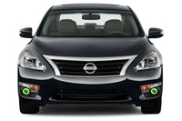 Nissan Altima Sedan ColorChase LED Halo Fog Light Kit 2013-2015