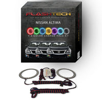 Nissan Altima Sedan V.3 Fusion Color Change LED Halo Fog Light Kit 2013-2015