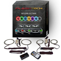 Nissan Altima Sedan V.3 Fusion Color Change LED Halo Headlight Kit 2013-2015