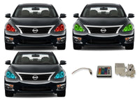 Nissan Altima Sedan V.3 Fusion Color Change LED Halo Headlight Kit 2013-2015