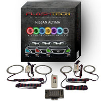 Nissan Altima Sedan V.3 Fusion Color Change LED Halo Headlight Kit 2013-2015
