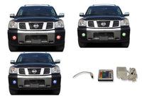 Nissan Armada V.3 Fusion Color Change LED Halo Fog Light Kit 2004-2007