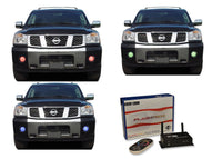 Nissan Armada V.3 Fusion Color Change LED Halo Fog Light Kit 2004-2007