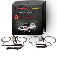 Nissan Armada V.3 Fusion Color Change LED Halo Headlight Kit 2004-2014