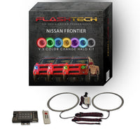 Nissan Frontier V.3 Fusion Color Change LED Halo Headlight Kit 2001-2004