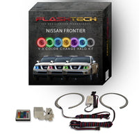 Nissan Frontier V.3 Fusion Color Change LED Halo Headlight Kit 2005-2008