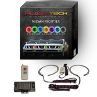 Nissan Frontier V.3 Fusion Color Change LED Halo Headlight Kit 2005-2008