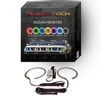 Nissan Frontier V.3 Fusion Color Change LED Halo Headlight Kit 2005-2008
