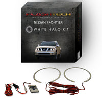 Nissan Frontier White LED Halo Headlight Kit 2005-2008