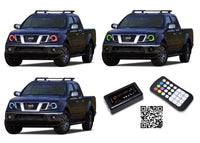 Nissan Frontier V.3 Fusion Color Change LED Halo Headlight Kit 2009-2019